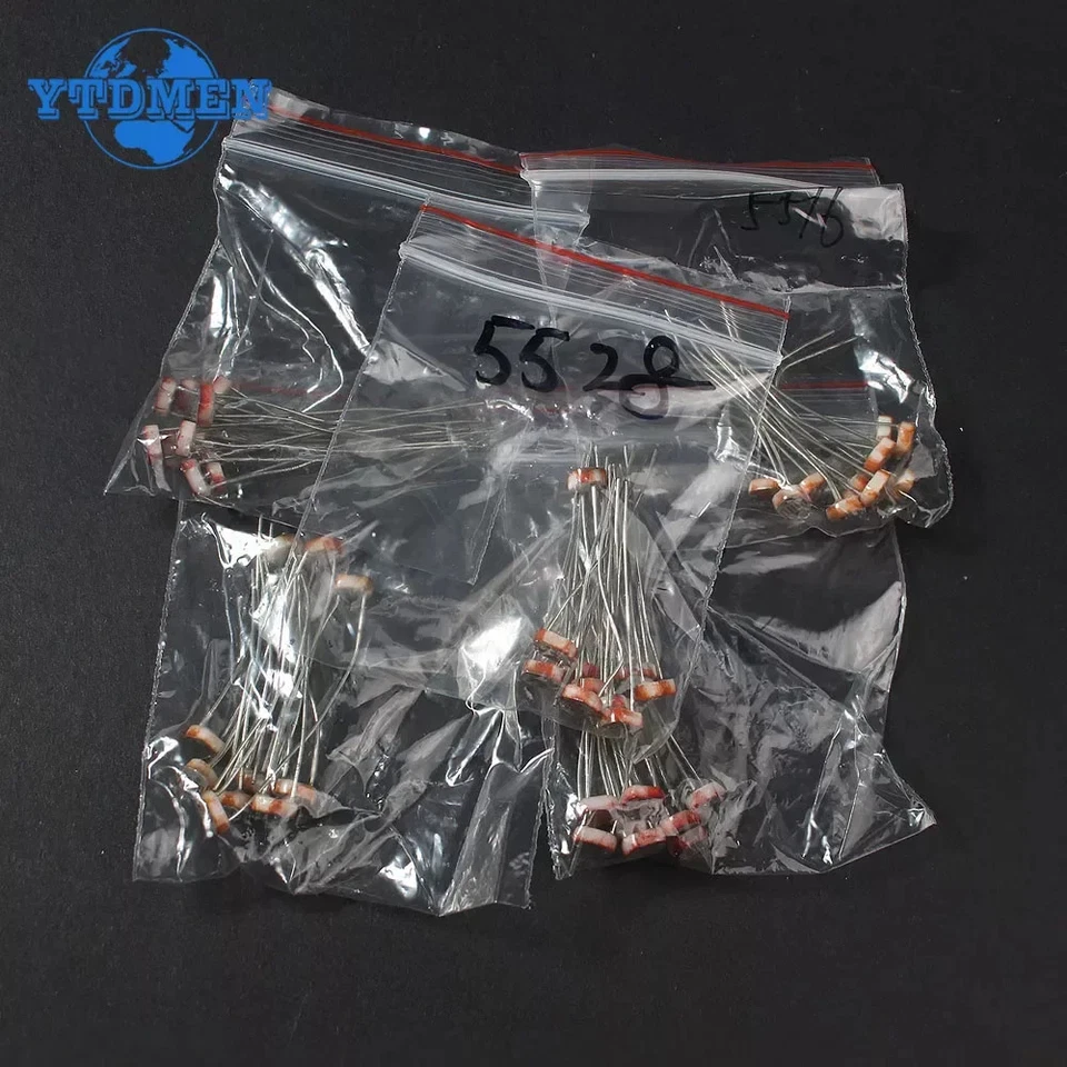 Kit de 50 resistencias sensibles a la luz fotográfica GL5516 5506 5528 5537 5539 Foto 4 de 4