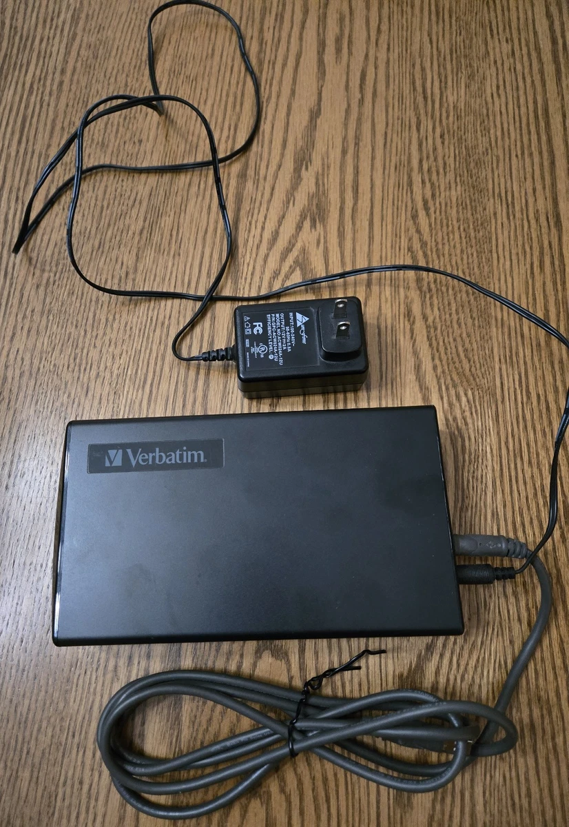Verbatim External Hard Disk Drives 500 GB Storage Capacity for