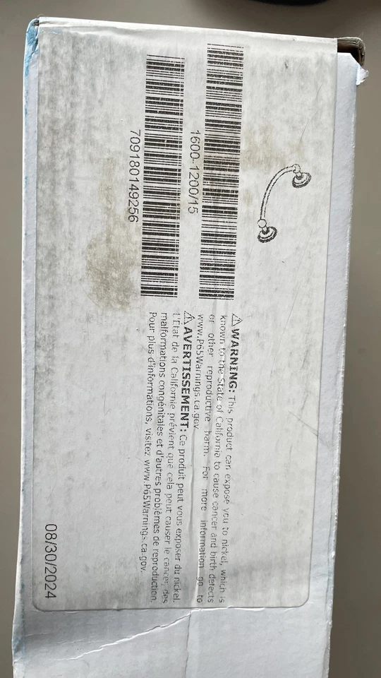 Herrajes de baño Newport de latón 1600-1200/15 - níquel pulido Foto 4 de 4