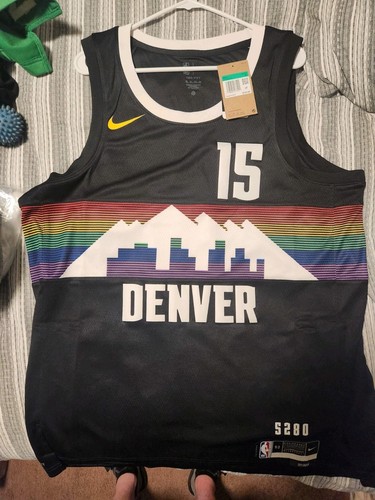 Nikola Jokic Denver Nuggets 25/26 City Edition Nike Swingman Jersey Skyline XL
