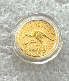 2026 Gold 1/10 oz Australian Gold Kangaroo $15 Coin .9999 Fine BU Coin
