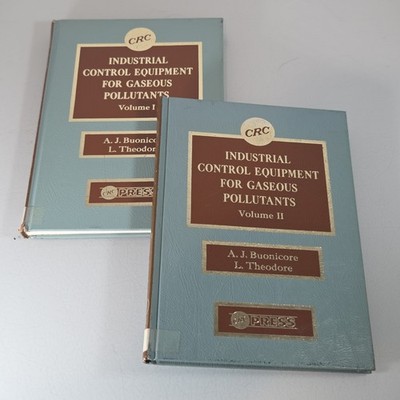 CRC Press Industrial Control Equipment for Gaseous Pollutants Volume 1 & 2 Books