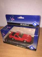 Solido To Day 1:43 Chevrolet Corvette Red ref. 1513 MIB Vintage Made in France