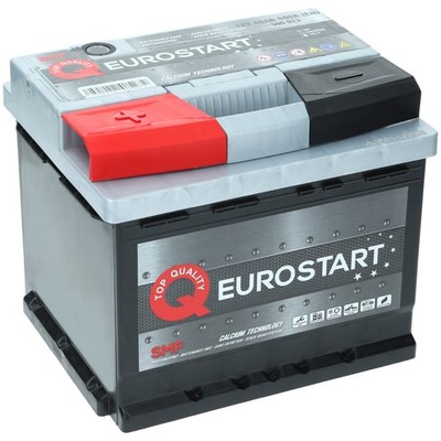 Starterbatterie Eurostart SMF 12V 45Ah 400A EN Autobatterie TOP GELADEN +Links