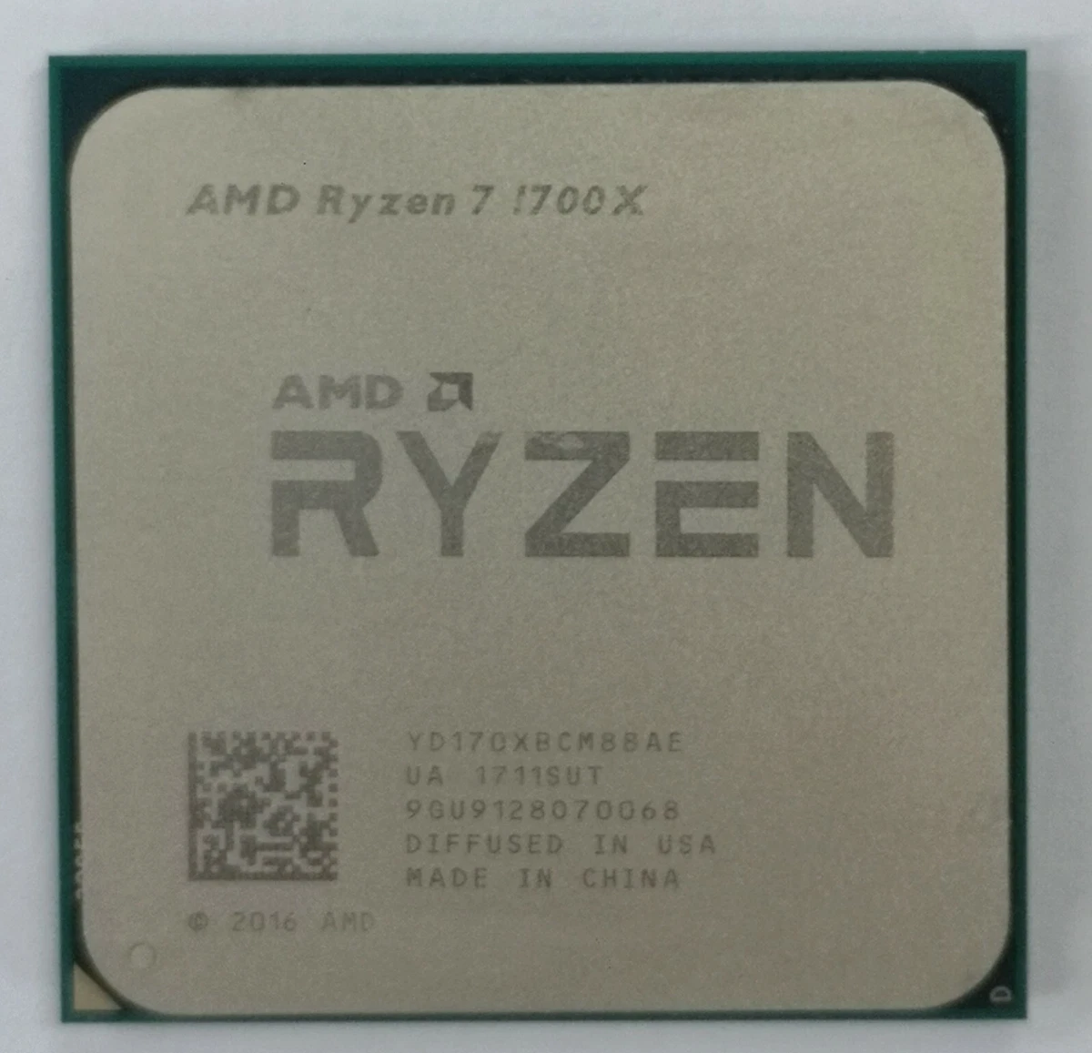 AMD Computer Ryzen 7 AMD Ryzen 7 1700X Processor Model Processors