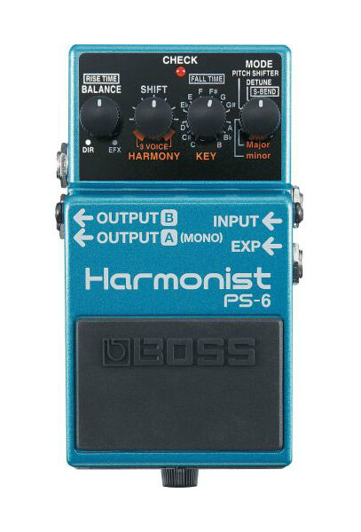 Boss+PS-6+Harmony+Guitar+Effect+Pedal for sale online | eBay