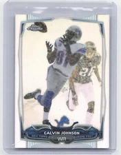 2014 Topps Chrome #98 Calvin Johnson Refractor