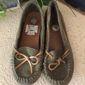lucky brand suede moccasins