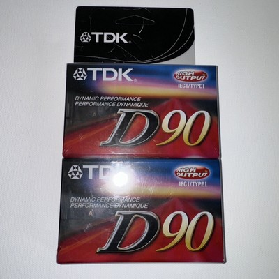 TDK D90 Type I Cassette Tape