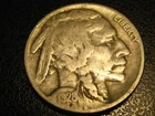 1928-P Buffalo Nickel Fine FULL DATE