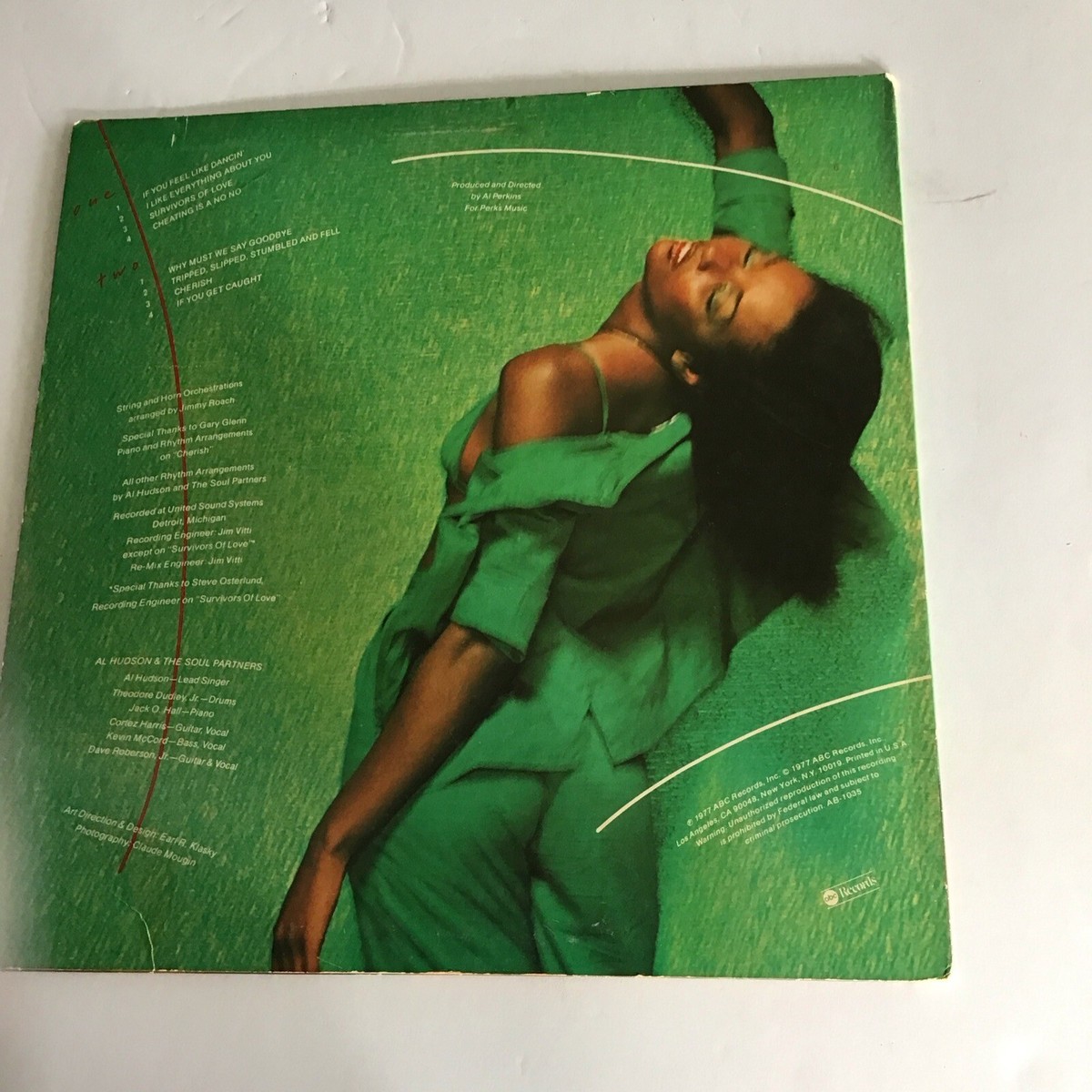 Al Hudson & The Soul Partners CHERISH RARE 12