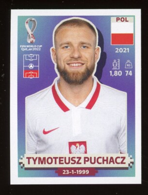 2022 Fifa World Cup Panini Sticker Qatar TYMOTEUSZ PUCHACZ Poland POL9
