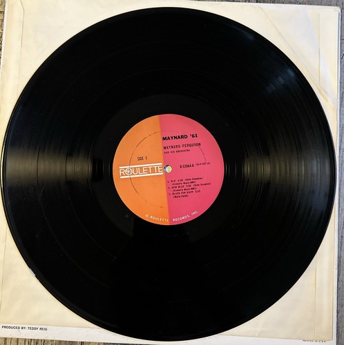 Maynard Ferguson: Maynard ‘61 LP Roulette R-52064 - Picture 3 of 3