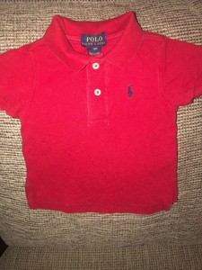 red polo shirt baby boy