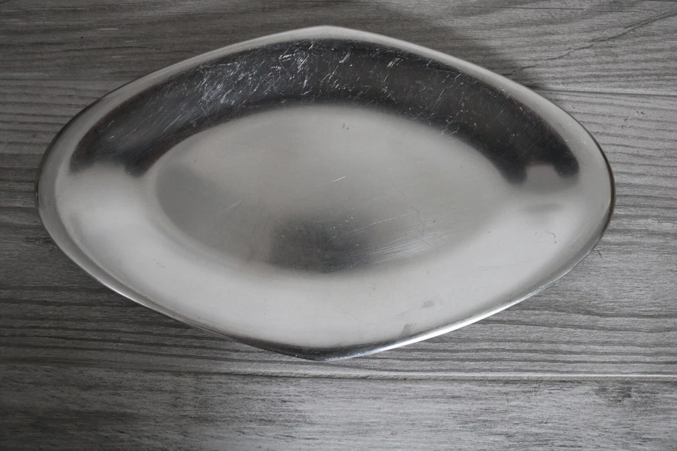 Plat en inox ROYAL UGINIUM BB 38 x 21,5 cm - Photo 3/4