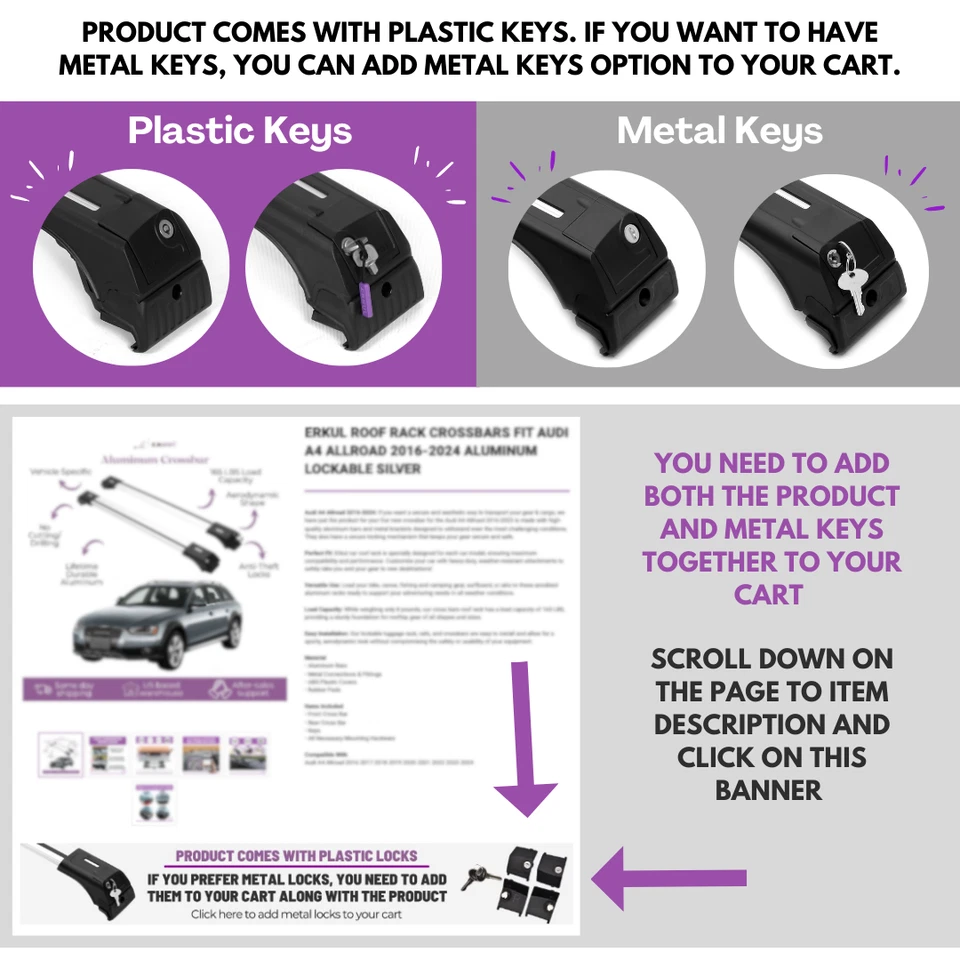 Se adapta a BMW X3 2011-2017 con rieles de fábrica 2 piezas barras transversales de techo 165 libras Foto 3 de 4