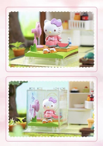 Goldlok Sanrio Hello Kitty Four Seasons Series Case 6pcs Blind Box - Picture 8 of 17