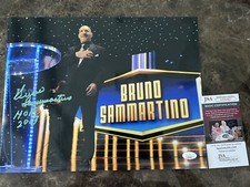 WWE Bruno Sammartino HOF signed 11x14 autograph photo JSA Authenticated COA