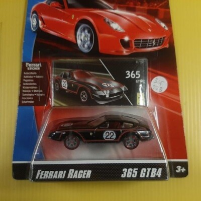 Hot Wheels FERRARI RACER 365 GTB4 #22 Black #8/24 Rare (Diecast123
