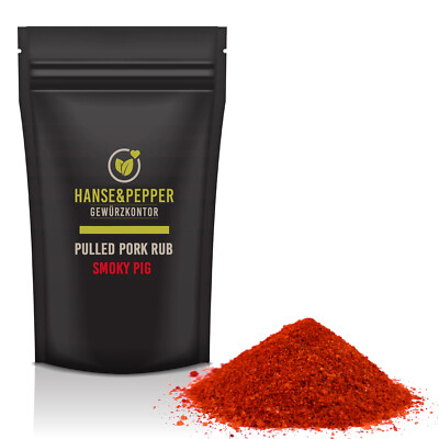 300g Pulled Pork Rub Gewürz Marinade BBQ Beef Qualität Piggy Ribs- Premium Serie