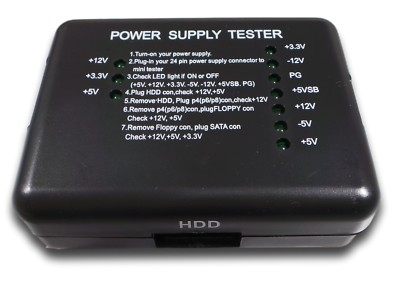 ATX Netzteil Tester Netzteiltester mit LED        #q297