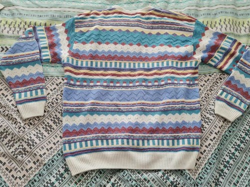 sweater shop vintage 90s funky pattern 