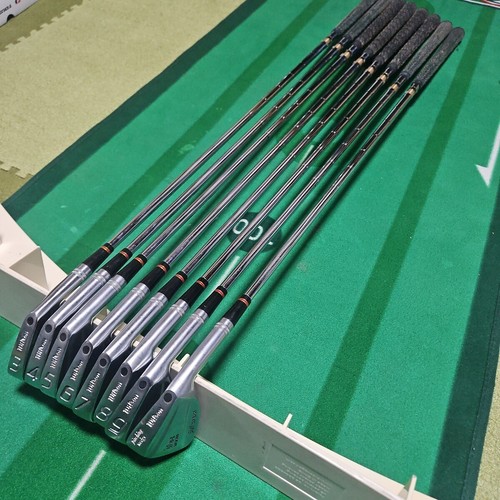 Wilson JP PRO-2 STAFF TOUR BLADE CUSTOM Iron Set 8pcs 3-Pw Flex Regular DG R400 - Picture 7 of 8