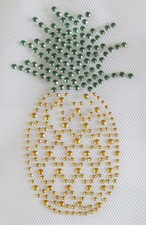 #7578 Rhinestone/Studs  Iron On HOT FIX 2-3/8...