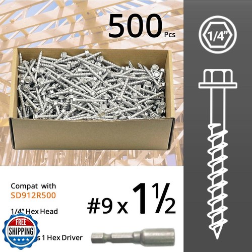 Tornillos Conector SD Compatible con Fuerte-Tie, #9 x 1-1/2" Viga Resistente - Imagen 2 de 5