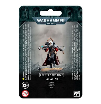 Palatine Adepta Sororitas Sisters of Battle Blister Warhammer 40K NIB