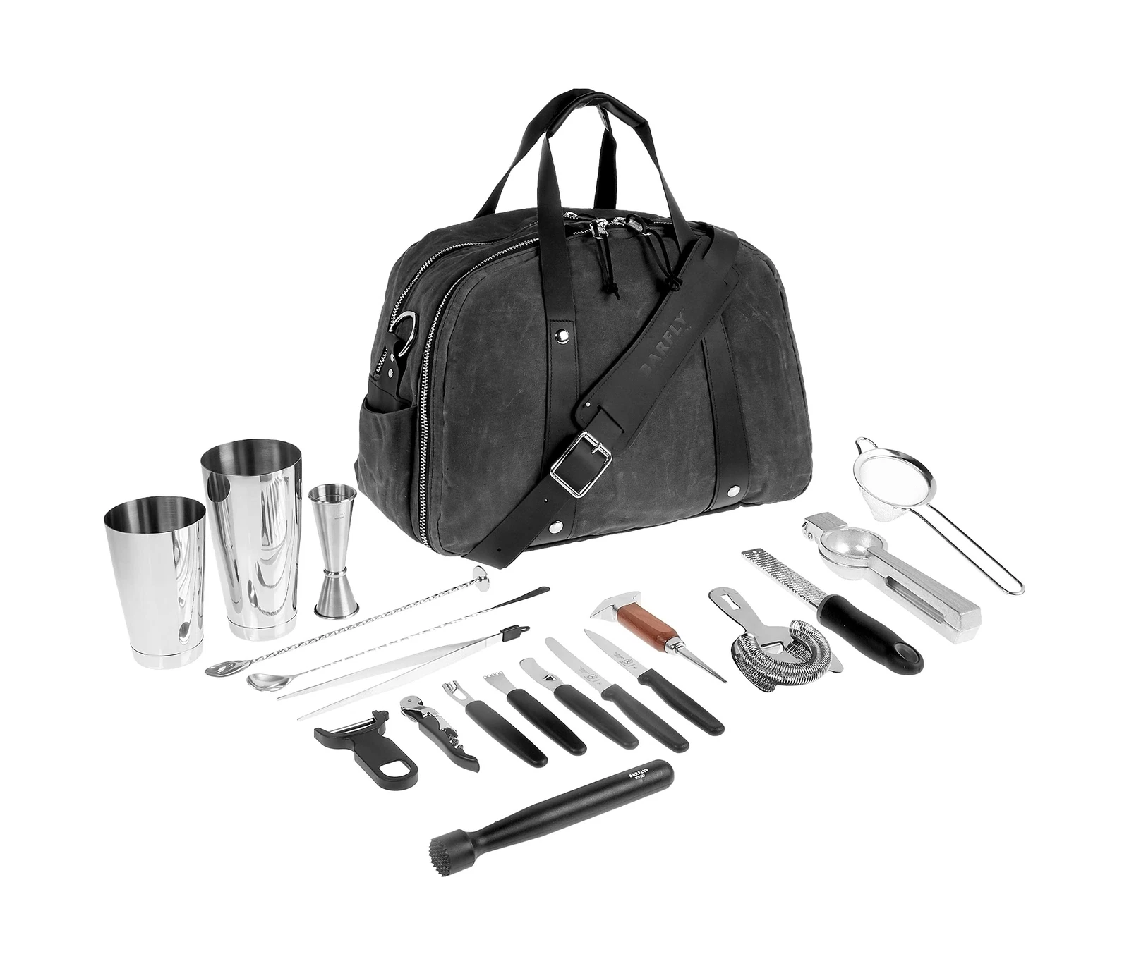 Barfly M37103 Deluxe II Cocktail Set, 20-Piece, Stainless Steel
Opens in a new window or tab