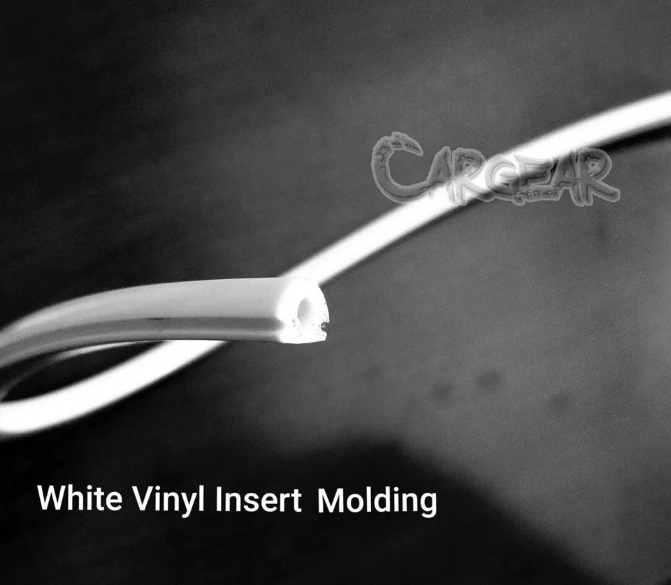 Cutlass Supreme Body Side Molding Trim w/White Rubber Insert 77-88 Foto 2 de 4