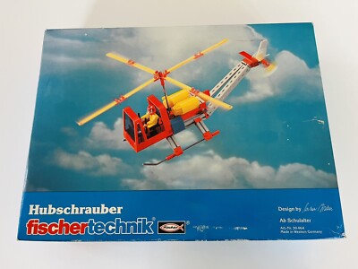 Fischer Technik 30464 Hubschrauber originalverpackt aus den 80er Jahren NEU