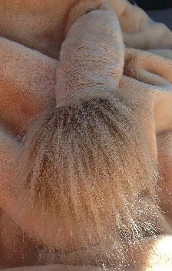 RARE Cuddles Lion Rug Baby Gund 31052 Rex Brown Plush Security Blanket - Image 4 of 4