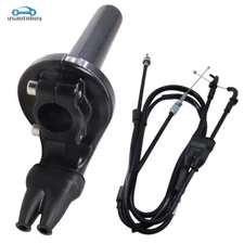 Throttle Cable & Twist Throttle Accelerator Grip For Yamaha WR250F YZ250F 01-13