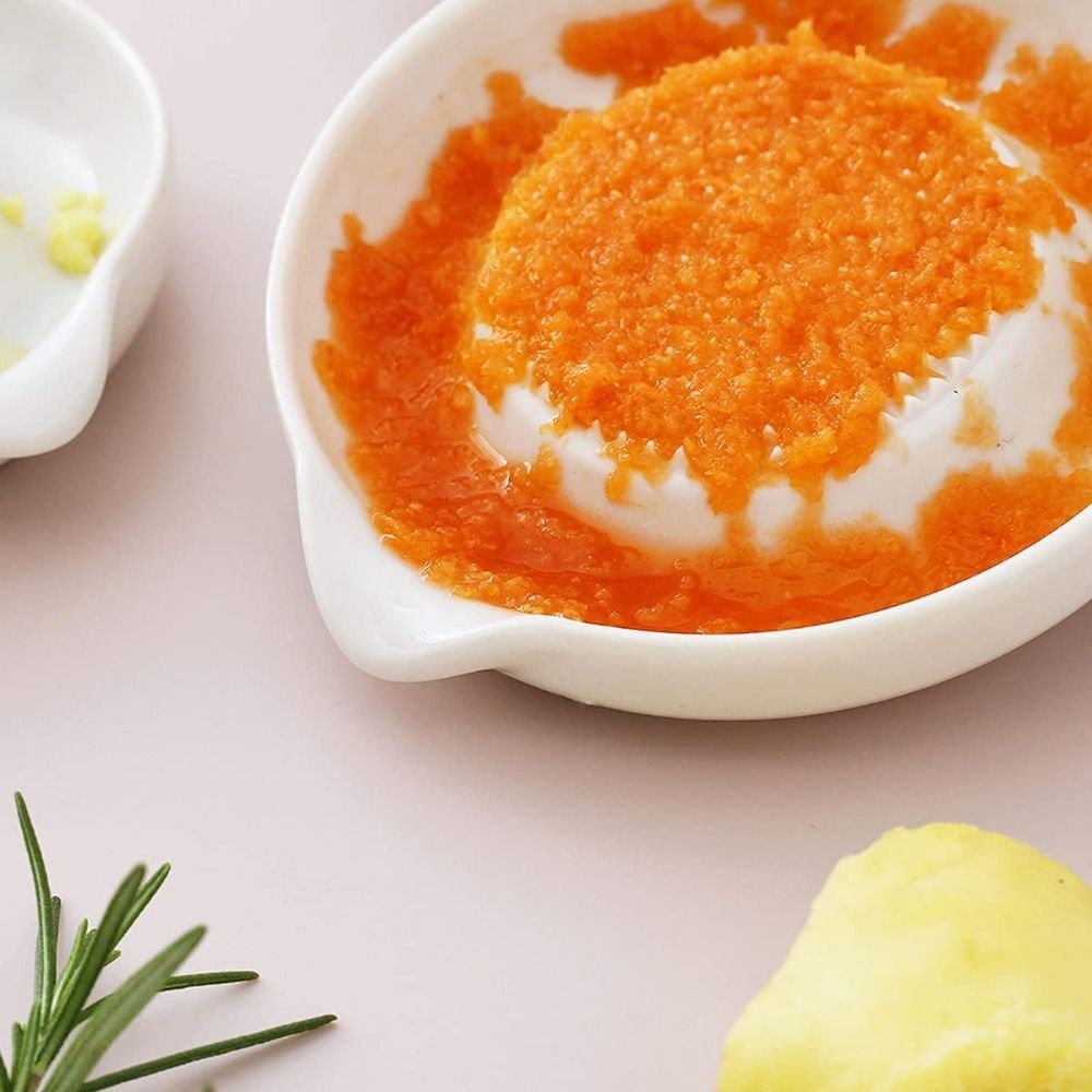 White Garlic Grinding Wasabi Grater Ceramic Hand Grinding Disc Garlic eBay