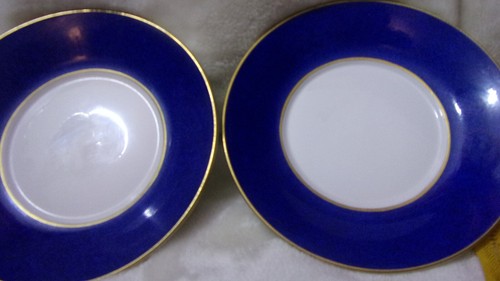 Spode fine bone china Sutton Georgian Blue 5 3/4" Saucers ONLY!! - Picture 3 of 5