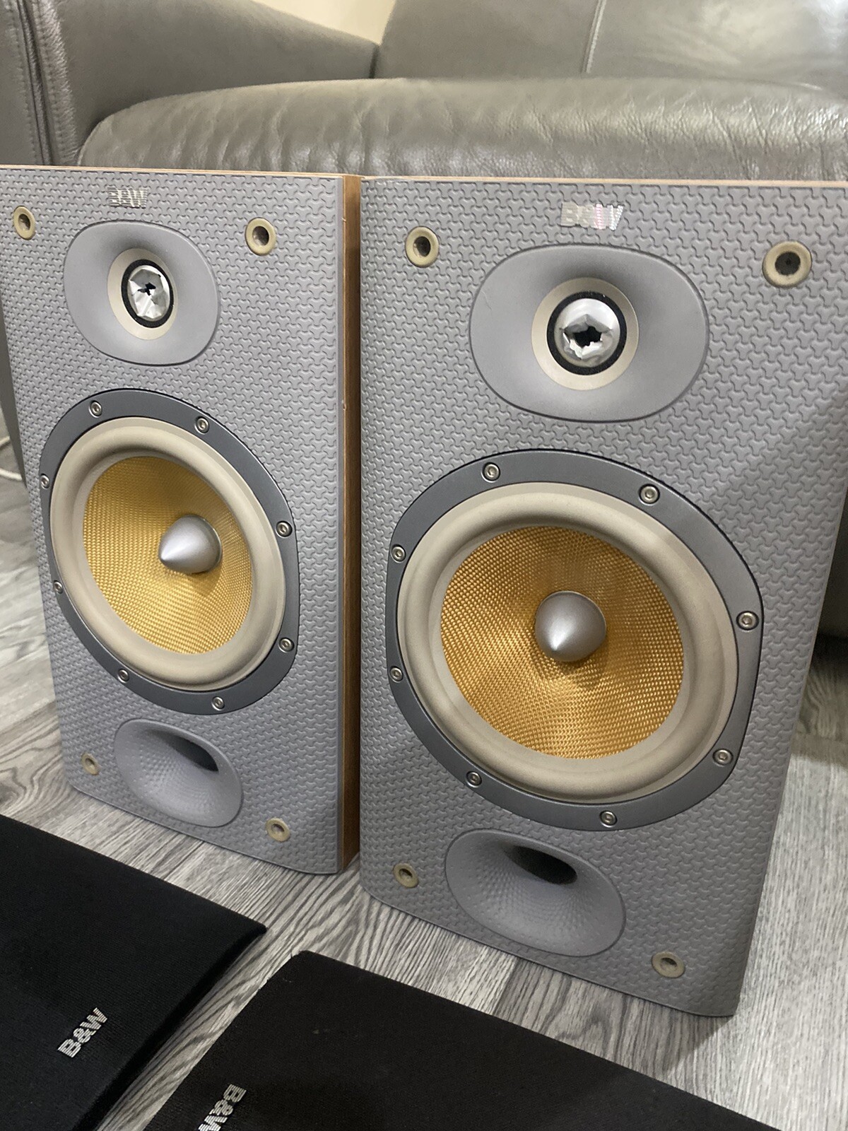 B&W Bowers & Wilkins DM601 S3 Bookshelf HiFi Speakers eBay