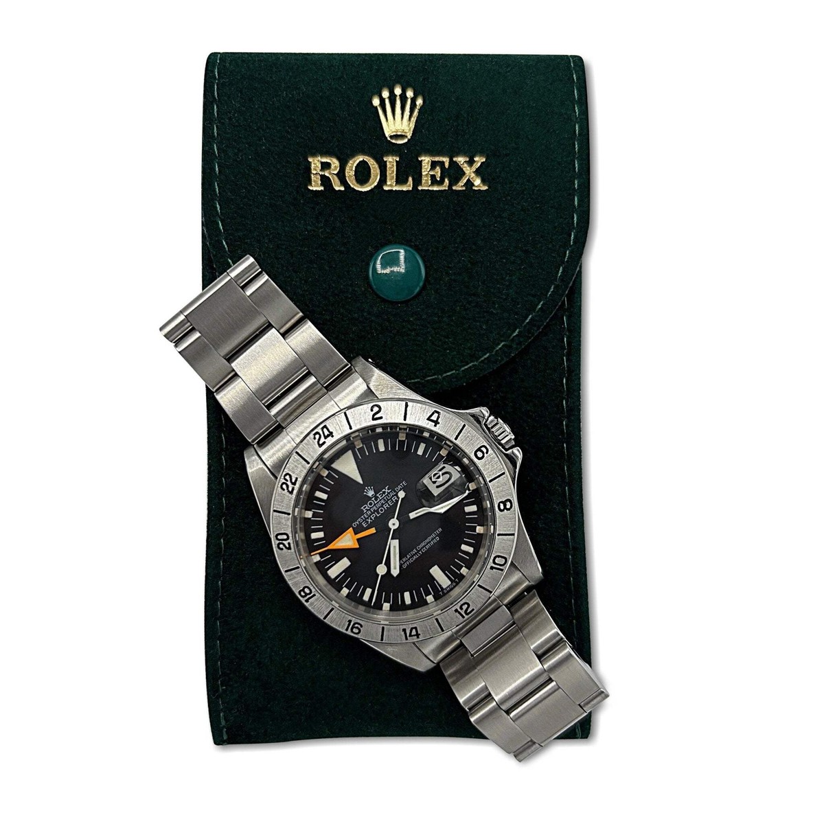 Rolex Explorer II Freccione Steve McQueen Watch Ref 1655 Circa