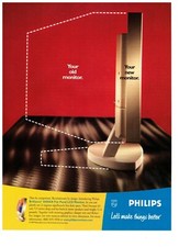 1997 Philips Brilliance 4500AX Flat Panel LCD Vintage Print Advertisement