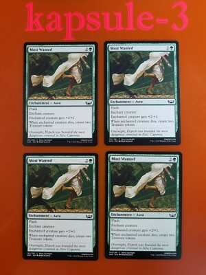 4x Most Wanted | Streets of New Capenna | MTG Magic Cards | eBay