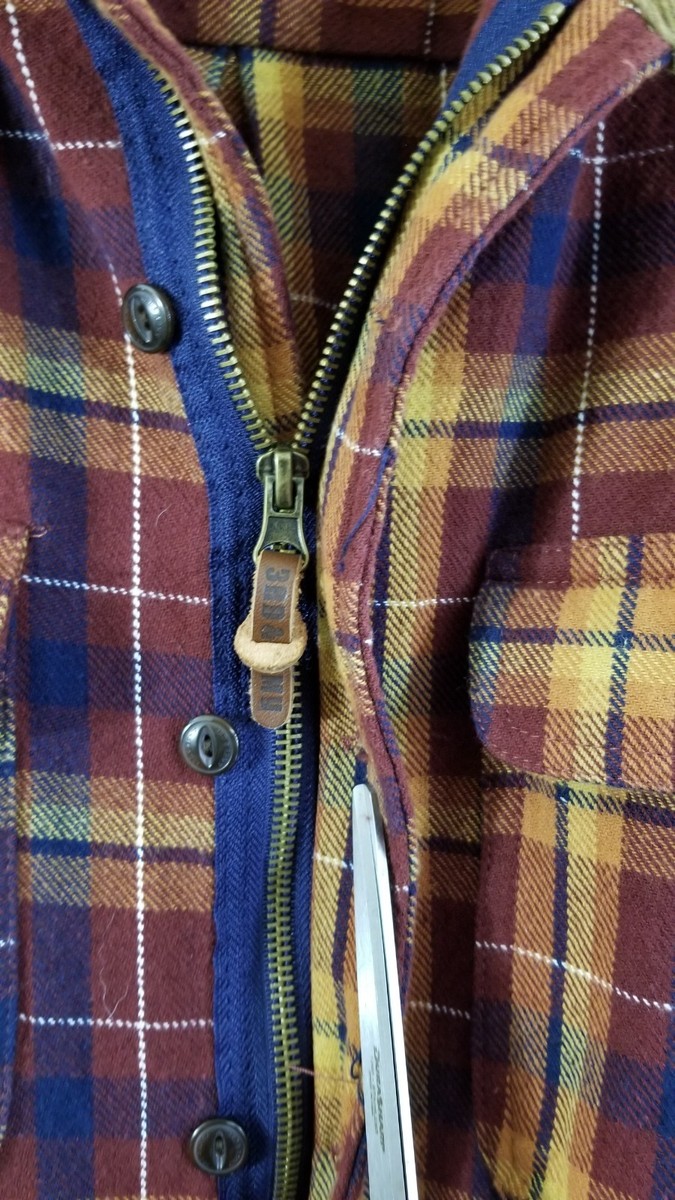 3rd & Army Shirt/Jacket Zipper/Button Front Men's Sz XXL