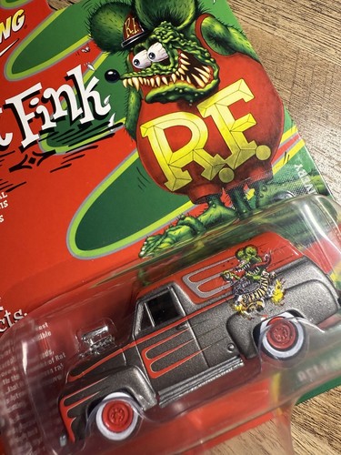 RAT FINK 1955 FORD PANEL DELIVERY ED ROTH KUSTOM KULTURE 1/64 JOHNNY LIGHTNING
