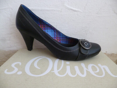 s oliver schuhe pumps schwarz