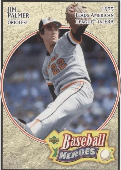 2005 Upper Deck Baseball Heroes - Jim Palmer #37
