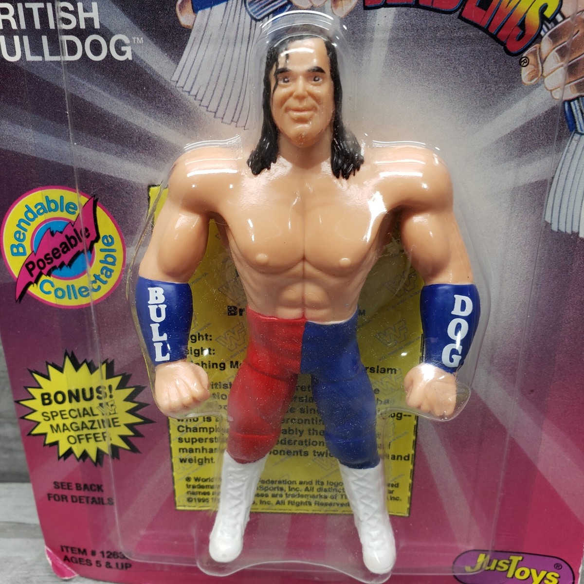 【激レア】 wwe ブリティッシュブルドッグス フィギュア WWE WWF フィギュア ブリティッシュブルドッグス スポーツ