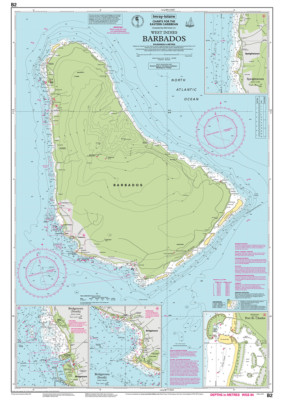 Imray Chart: Barbados - Rolled