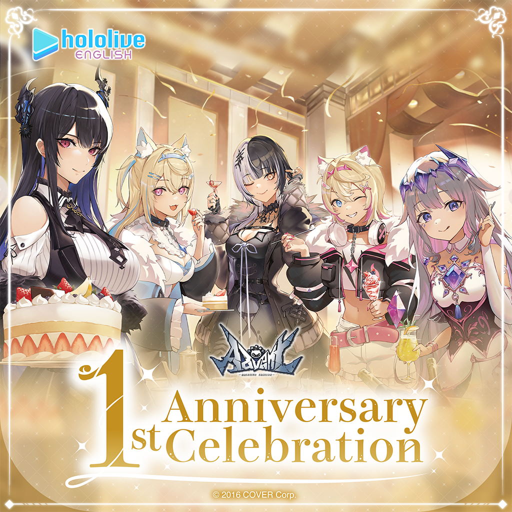 Hololive English -Advent- 1st Anniversary Celebration - Rubber Mat