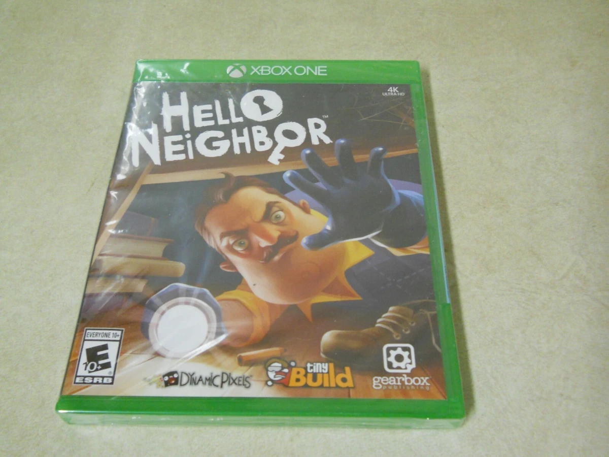 XBOX ONE Hello Neighbor Video Game NEW Sealed Whats Hiding in the Basement