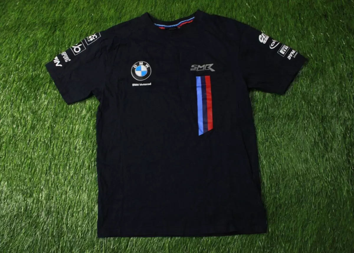 BMW SWR TEAM MOTORRAD SUPERBIKE RACING SHIRT JERSEY TEE OFFICIAL PRODUCT SIZE M